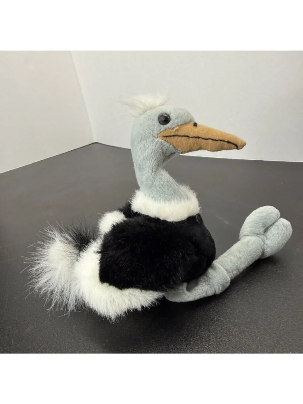 Vintage Just Friends Ostrich Plush Stuffed Animal 10 Inch Stuffed Animal